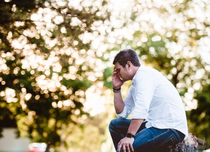 Photo Stress symptoms: overwhelmed