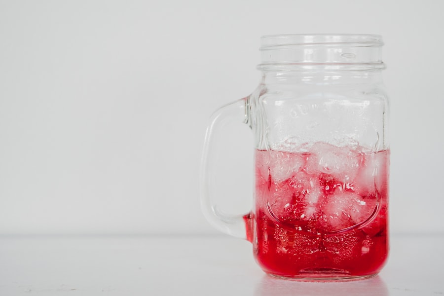 Cold brew: glass jar