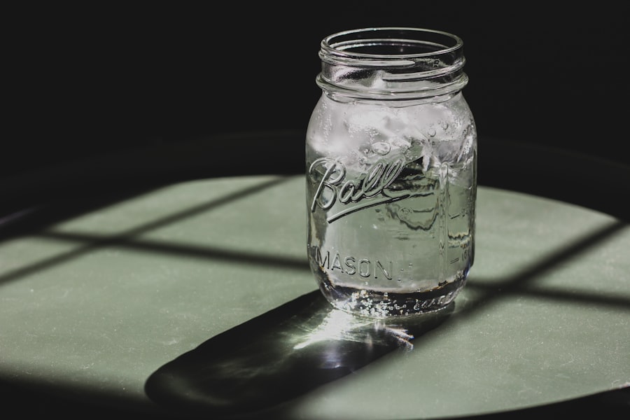 Photo Cold brew: glass jar