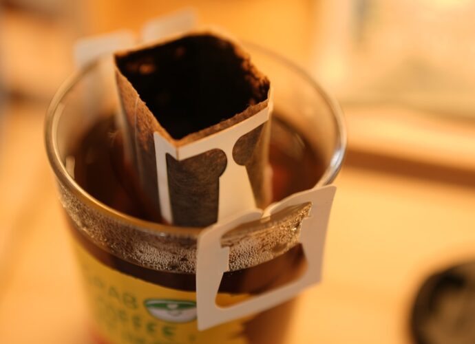 Photo Burnt coffee