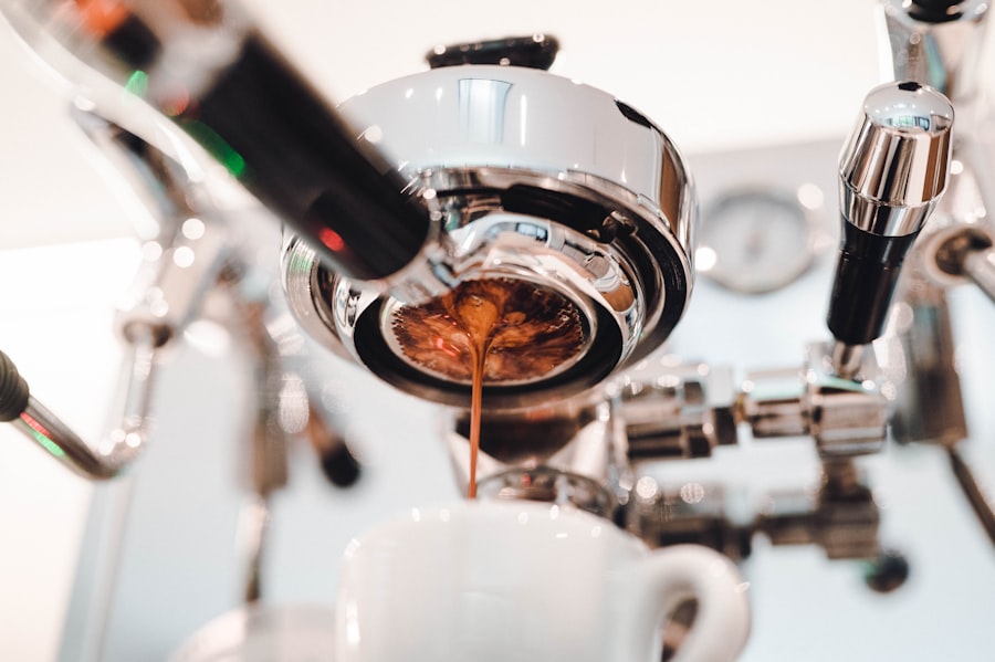 Photo coffee brewing techniques