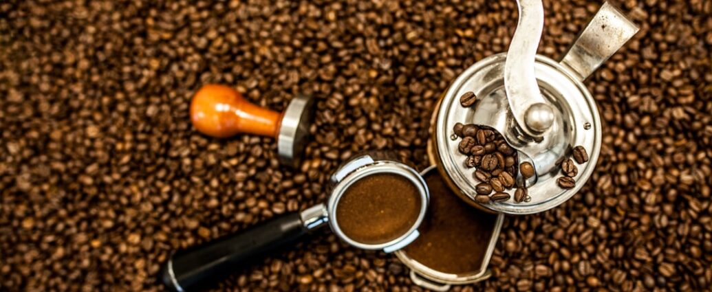 Photo coffee preparation