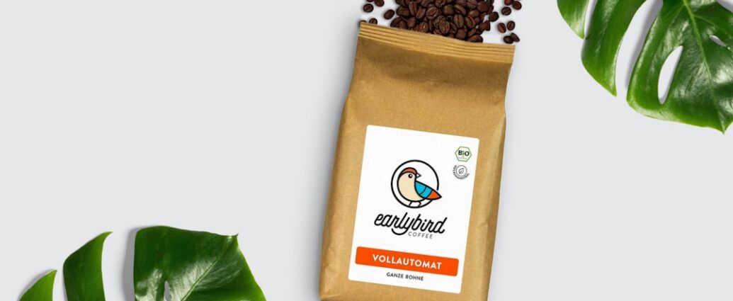 Photo packaging labels coffee