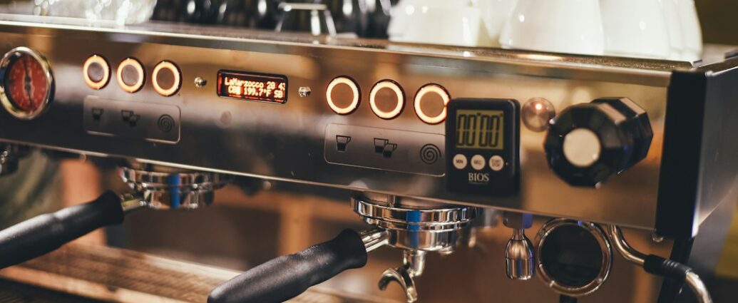 Photo coffee equipment