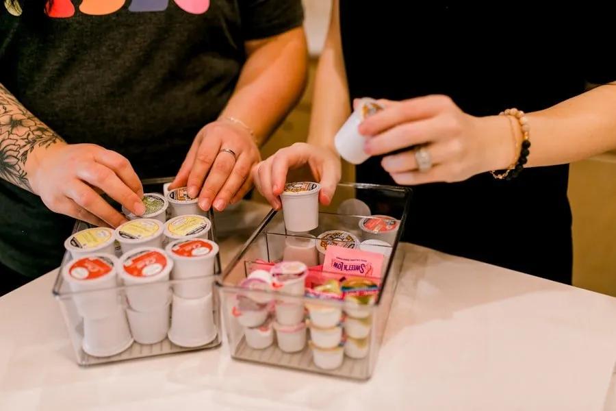 Photo coffee storage