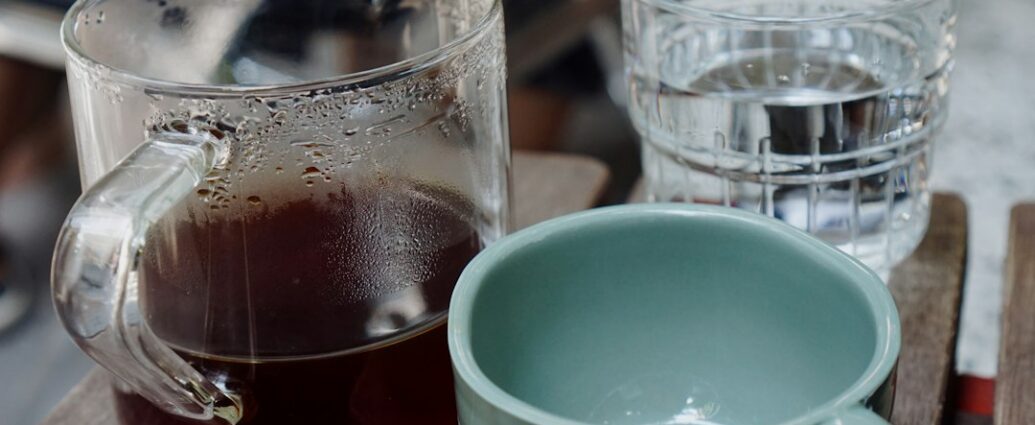 Photo coffee water ratio