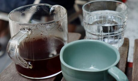 Photo coffee water ratio