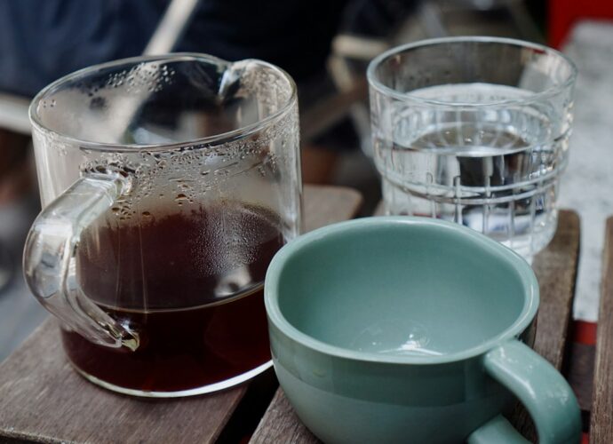Photo coffee water ratio