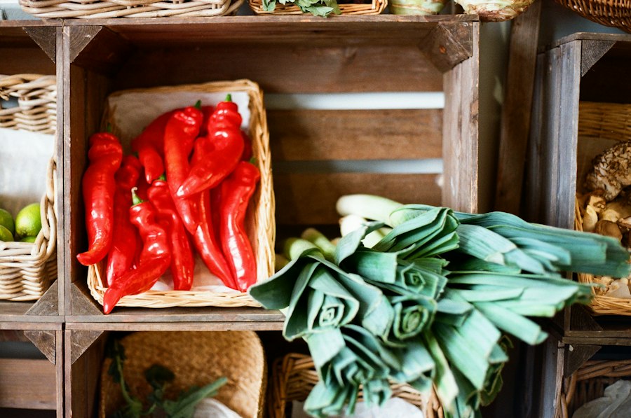 Photo storage of fresh ingredients