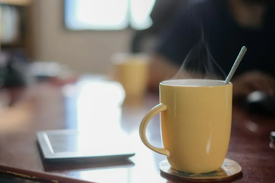 Photo office coffee break tips