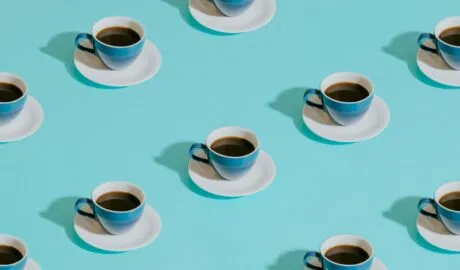 Photo low acidity coffee for sensitive stomach