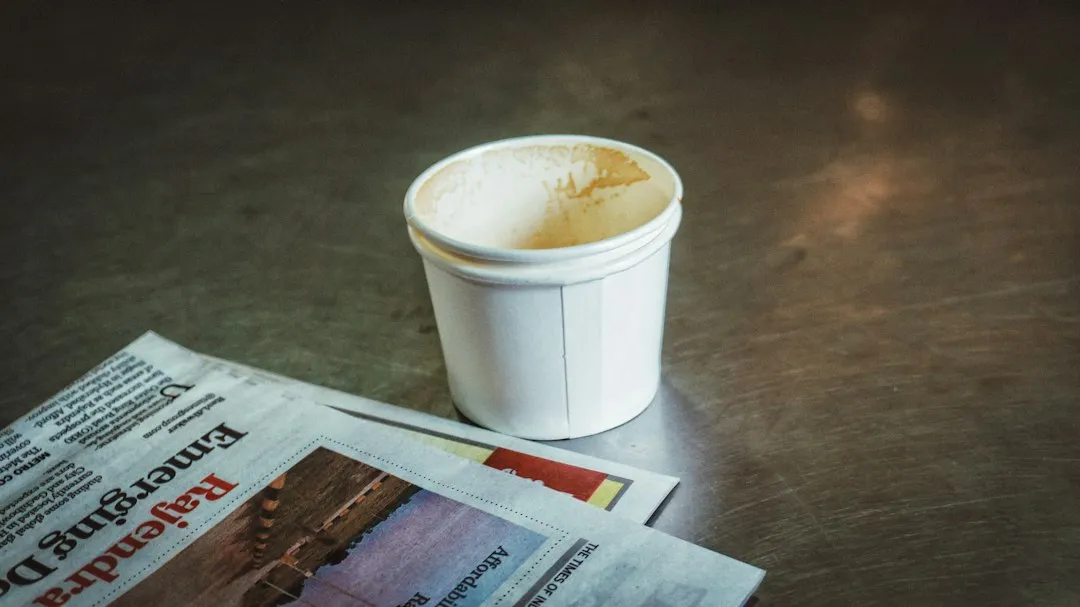 Photo morning coffee news mistakes