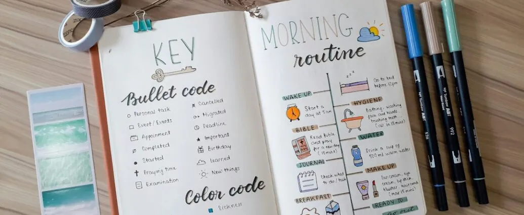 Photo morning routine habits