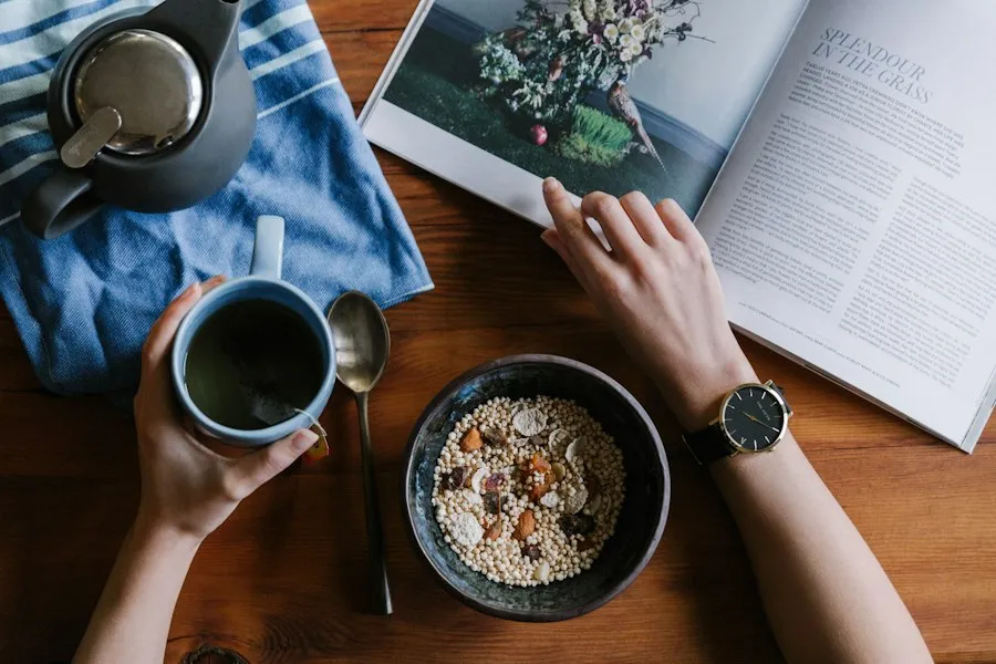 Photo morning routine habits