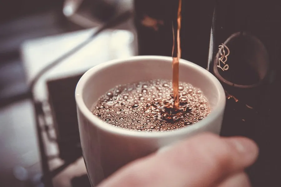 Photo coffee machine common mistakes